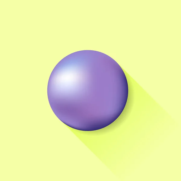 Blauer Ball — Stockvektor