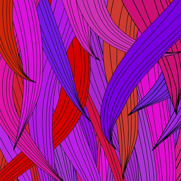 Fond d'onde coloré . — Image vectorielle