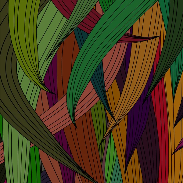 Patrón de onda de color abstracto — Vector de stock