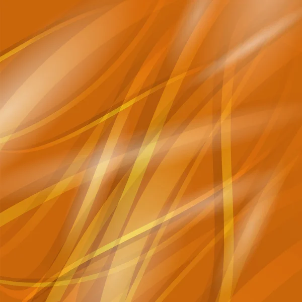 Abstract oranje golf achtergrond — Stockvector