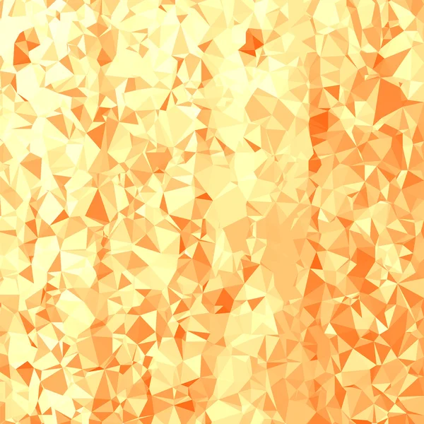 Abstrakt orange polygonal bakgrund. — Stock vektor