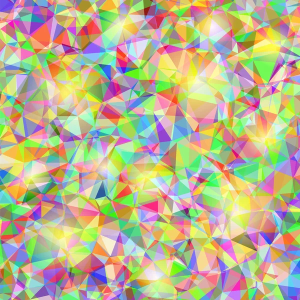 Abstrakt färgglada polygonal bakgrund. — Stock vektor