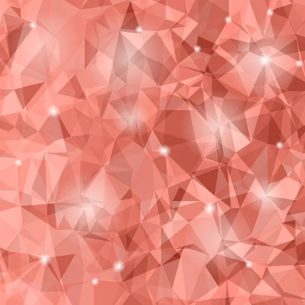 Abstrait rouge fond polygonal — Image vectorielle