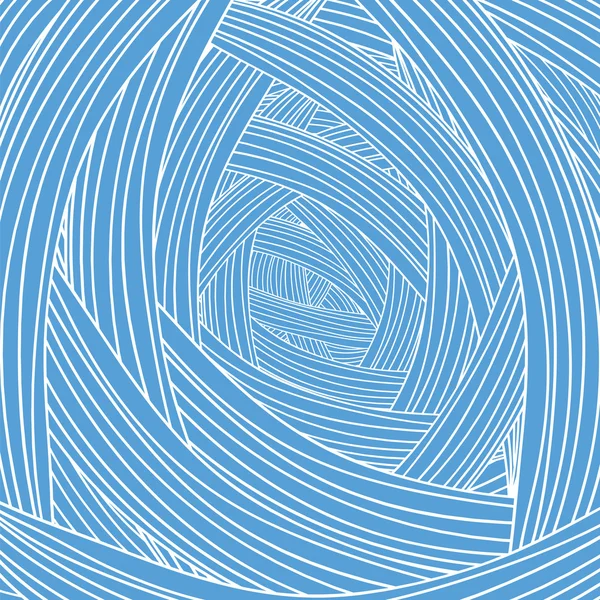 Abstraktní modrá vlna pozadí — Stockový vektor