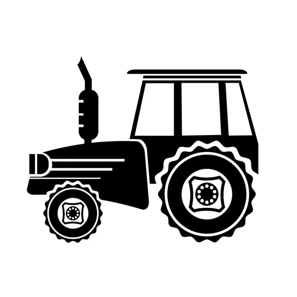 Tractor Icon — Stock Vector