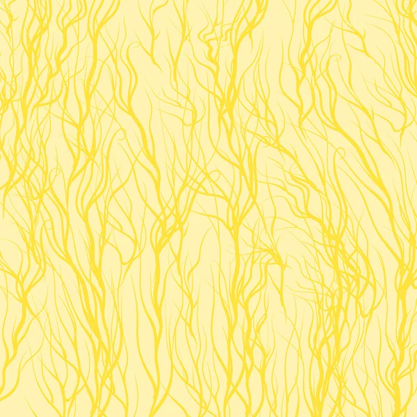 Árboles sobre fondo amarillo — Archivo Imágenes Vectoriales