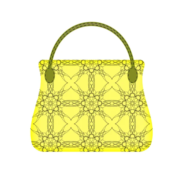 Sac à main simple pour femmes — Image vectorielle