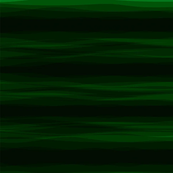 Abstrakte grüne horizontale Welle Hintergrund — Stockvektor