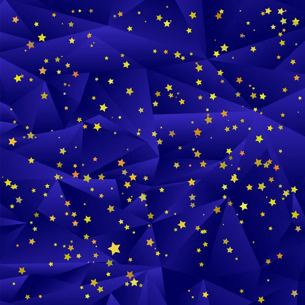 Conjunto de Estrelas Amarelas. Fundo das estrelas . — Vetor de Stock