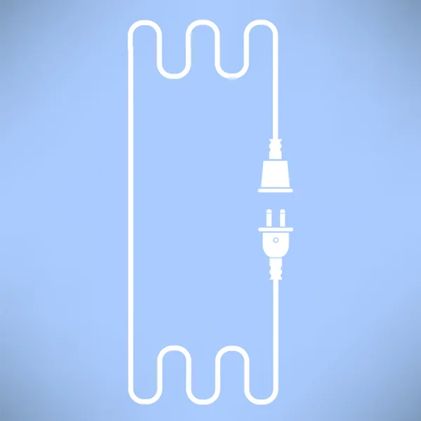Steckdosenkonzept — Stockvektor