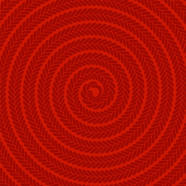 Abstract Red Spiral Background — Stock Vector