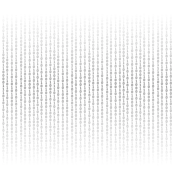 Binary Code Background — Stock Vector