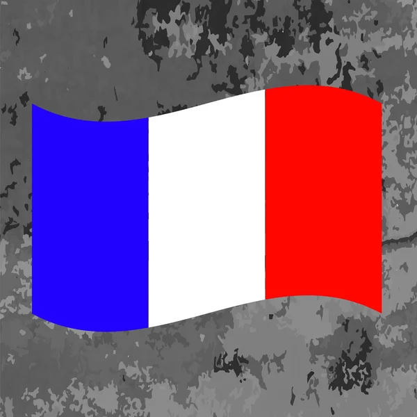 Bandera de France — Vector de stock