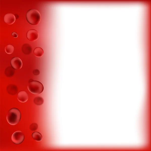 Rood bloed achtergrond — Stockvector