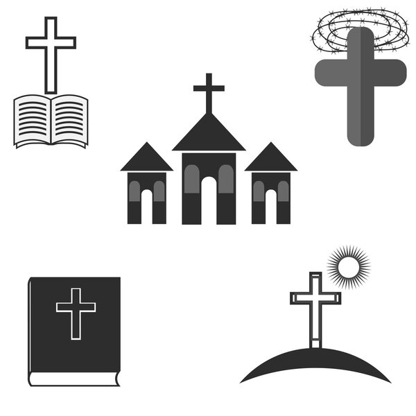Set of Religion Icons