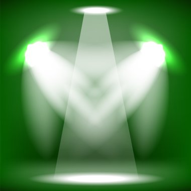 Sahne Spot arka plan