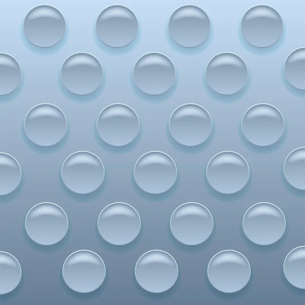 Blauer Bubblewrap Hintergrund. — Stockvektor