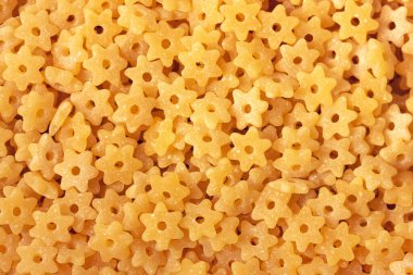 Kuru yıldız şekilli makarna..