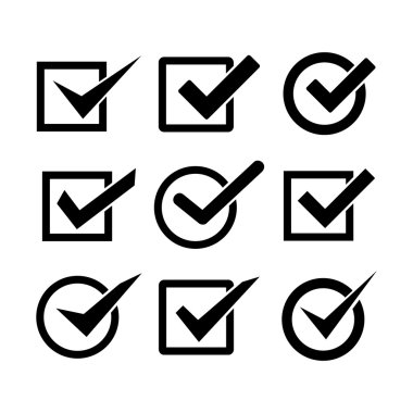 onay işareti simgesi