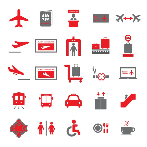 Icono del aeropuerto — Vector de stock