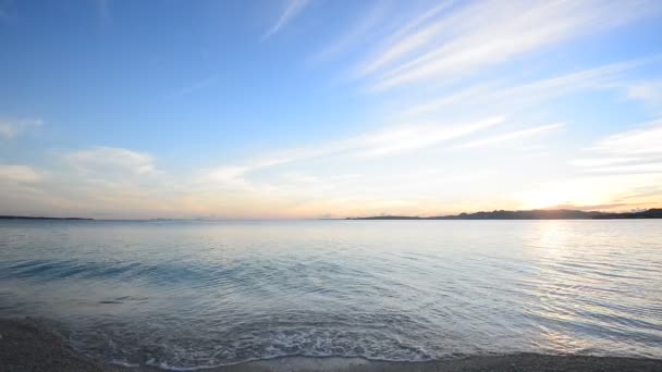 Hermosa playa en Okinawa — Vídeos de Stock