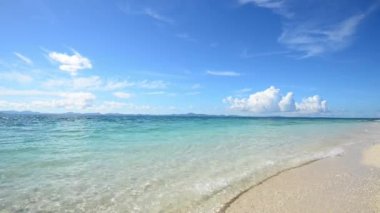 Okinawa güzel bir plaj