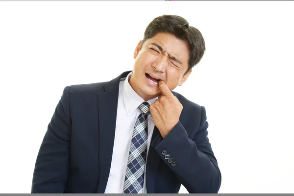 Man with toothache — Stock Photo, Image