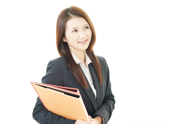 Portrait of a young business woman — Stock Photo, Image