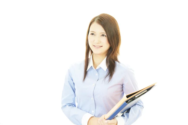 Portrait of a young business woman — Stock Photo, Image