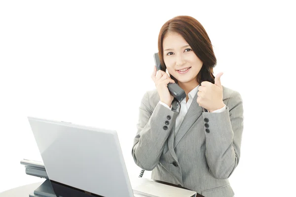 Portrait of a young business woman — Stock Photo, Image