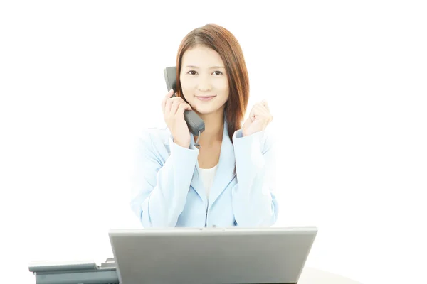 Portrait of a young business woman — Stock Photo, Image