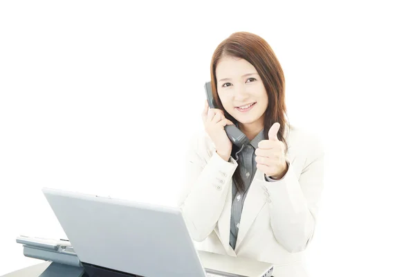 Portrait of a young business woman — Stock Photo, Image