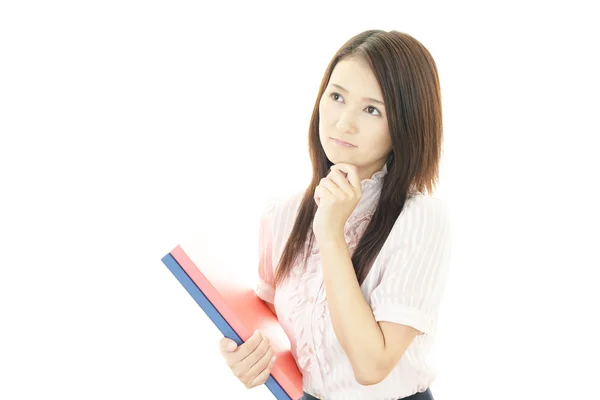 Mujer de negocios estresada — Foto de Stock