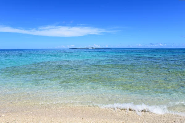 Piękna plaża w okinawa — Zdjęcie stockowe