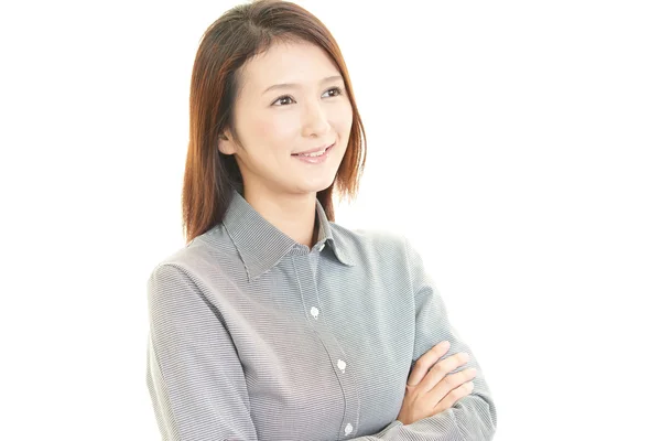 Smiling business woman — Stock Photo, Image