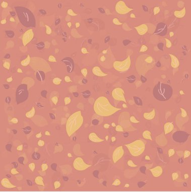 Güz yaprakları ile bokeh desenli