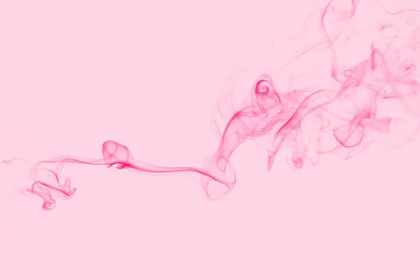 Abstract pink smoke wave on pink background. — Stock Photo, Image