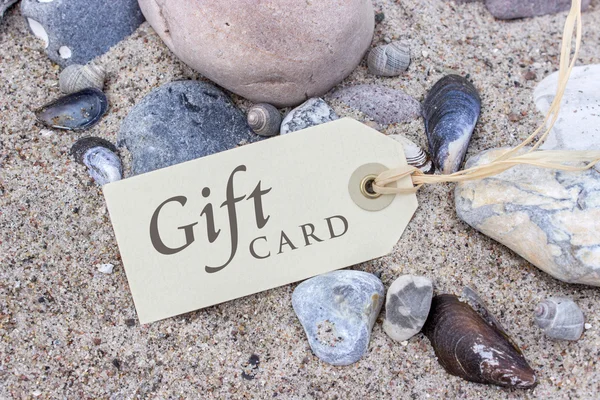 Een Gift Card — Stockfoto