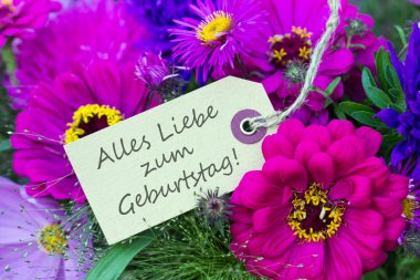 doğum günü kartı