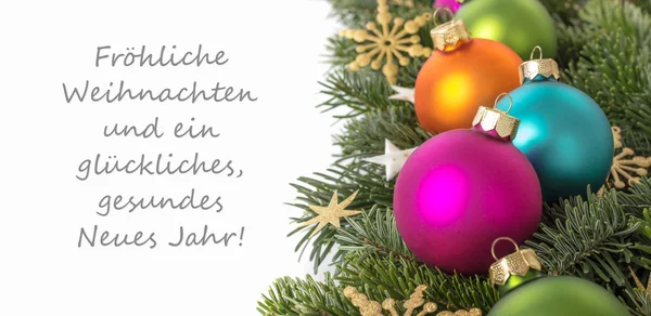 Weihnachtskarte — Stockfoto