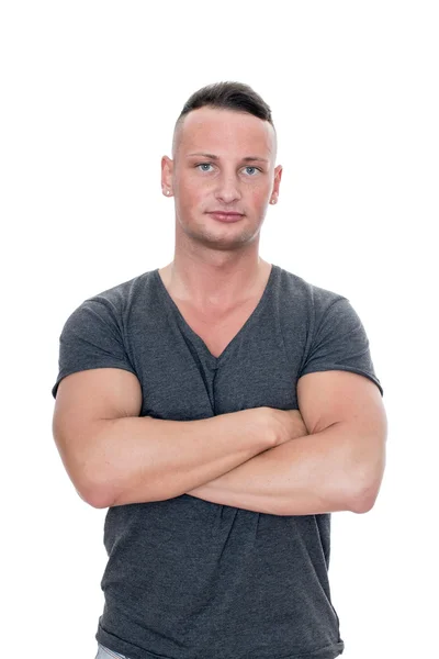 Schöner Mann — Stockfoto