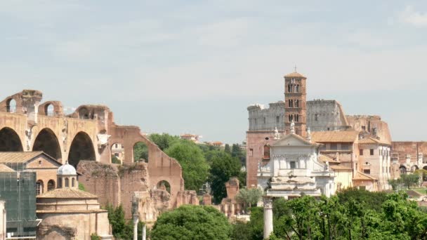 Atracciones Roma — Vídeo de stock