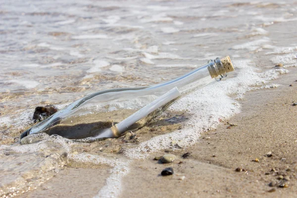 Message in a Bottle Stock Image