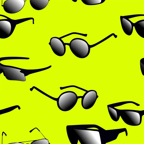O padrão dos óculos de sol —  Vetores de Stock