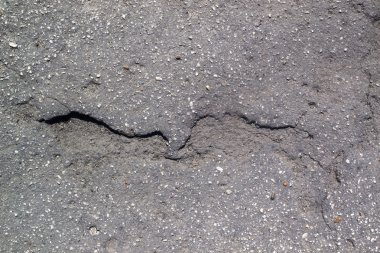 Asfalt doku çatlaklar