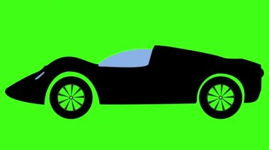 Alfa kanallı araba taşıyor. Renk anahtarı