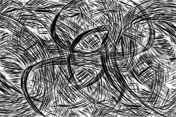abstract black and white chaos pattern background