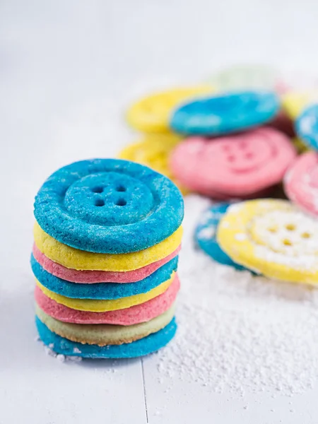 Gekleurde cookies — Stockfoto