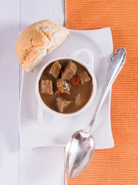 Hungarian goulash — Stock Photo, Image