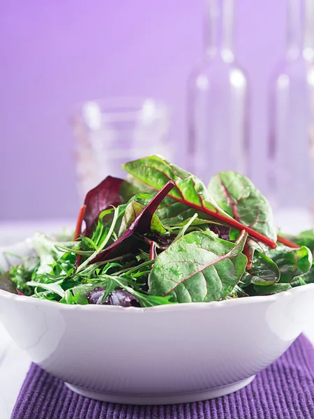 Blandet salat – stockfoto